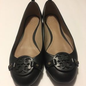 Tory Burch Mini Miller Leather Flats